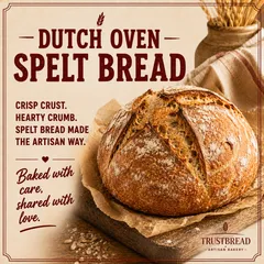 Dutch Oven Spelt Bread