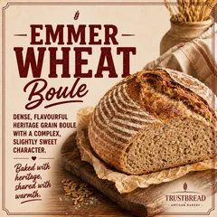 Emmer Wheat Boule