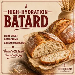 High-Hydration Batard