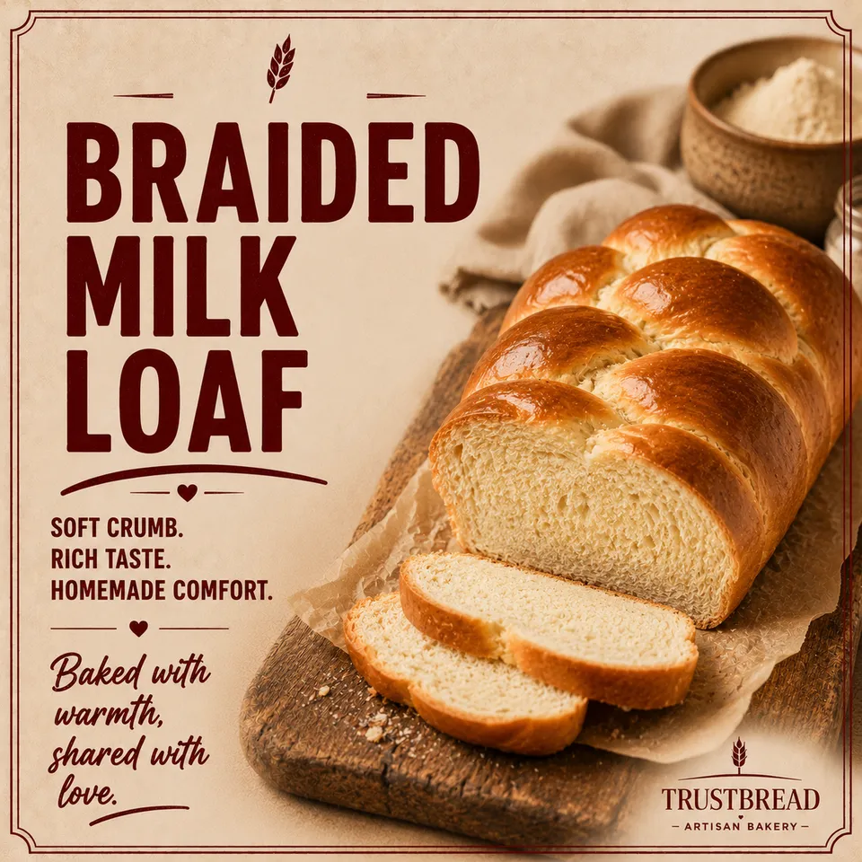 Braided Milk Loaf