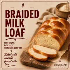 Braided Milk Loaf