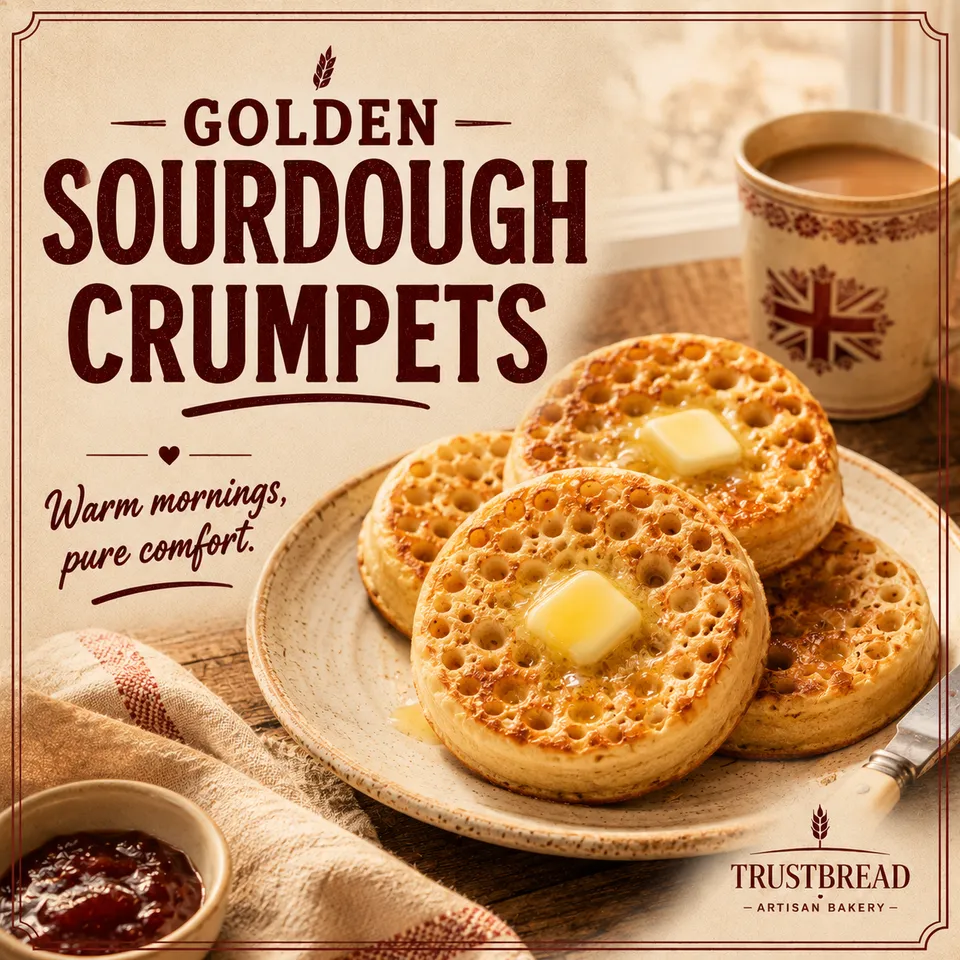Sourdough English Muffins