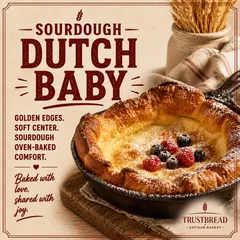 Sourdough Skillet Flatbread