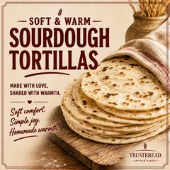 Sourdough Pita Pockets