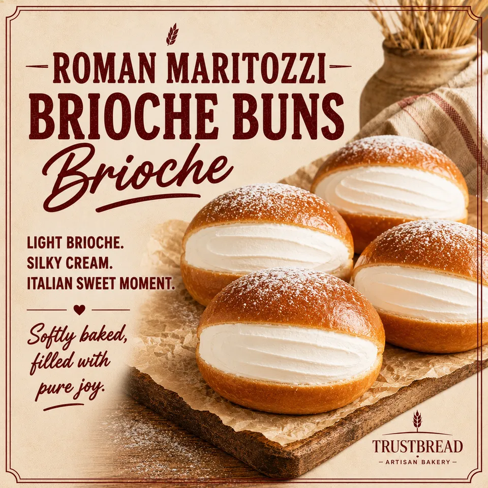 Sourdough Brioche Buns